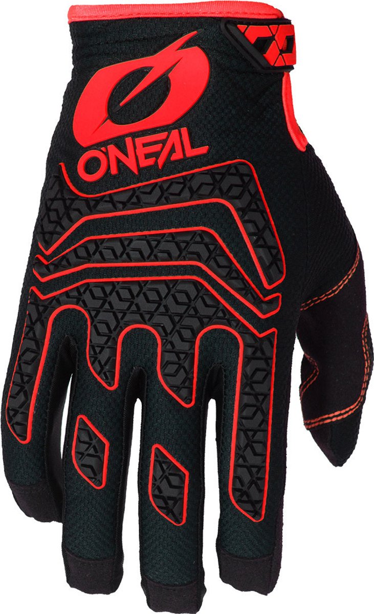 O'NEAL Sniper Elite Zwart Rood Motorcross Handschoenen - Handschoen