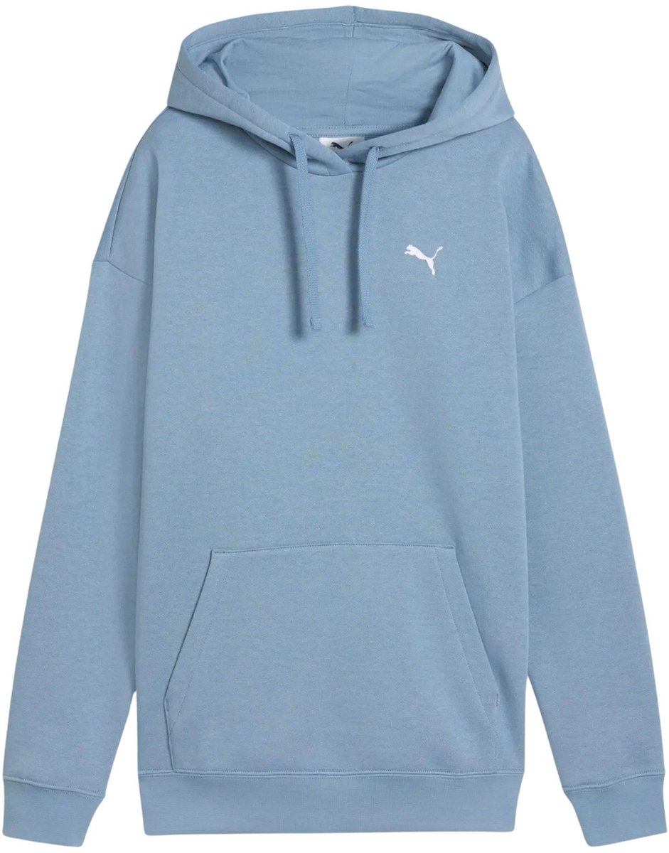 Puma ESS Relaxed Hoodie Dames Blauw