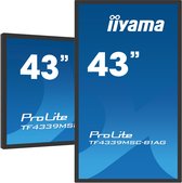 Iiyama Prolite Tf4339msc-b1ag 43´´ Full Hd Va Led Tactiele Monitor Zwart One Size / EU Plug