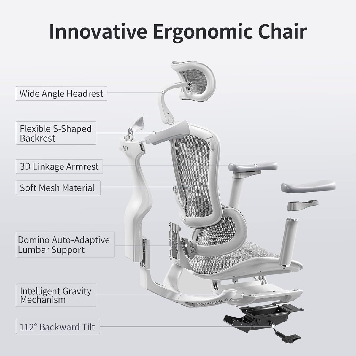 SIHOO Doro C300 Ergonomische - afbeelding 2