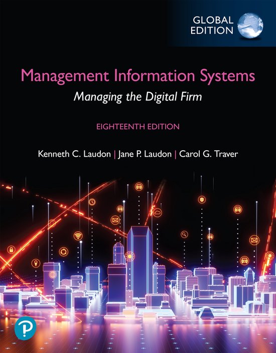 Management Information Systems: Managing the Digital Firm, G ... - cover