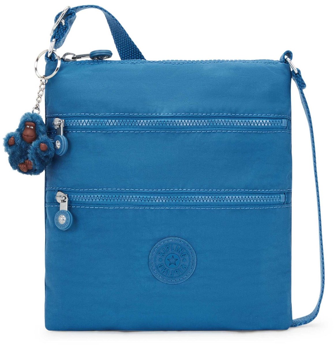 kipling Schoudertas Basic Keiko Crossbody Bag Rebel Navy Blauw