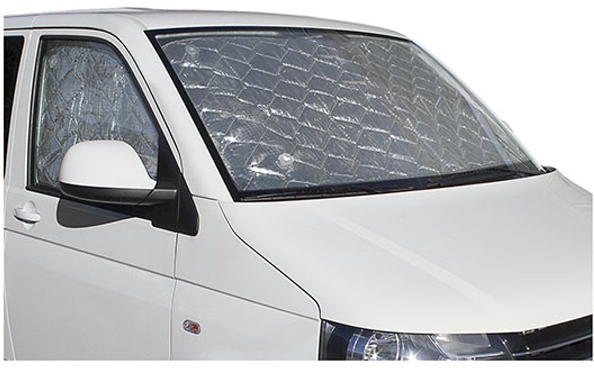 Brunner Cli-Mats NT Thermomatenset voor Volkswagen T6 07/2014> - 06-2014 - 3-Delige Set - Isolerend PE/PVC - Warmte- & Geluidswerend