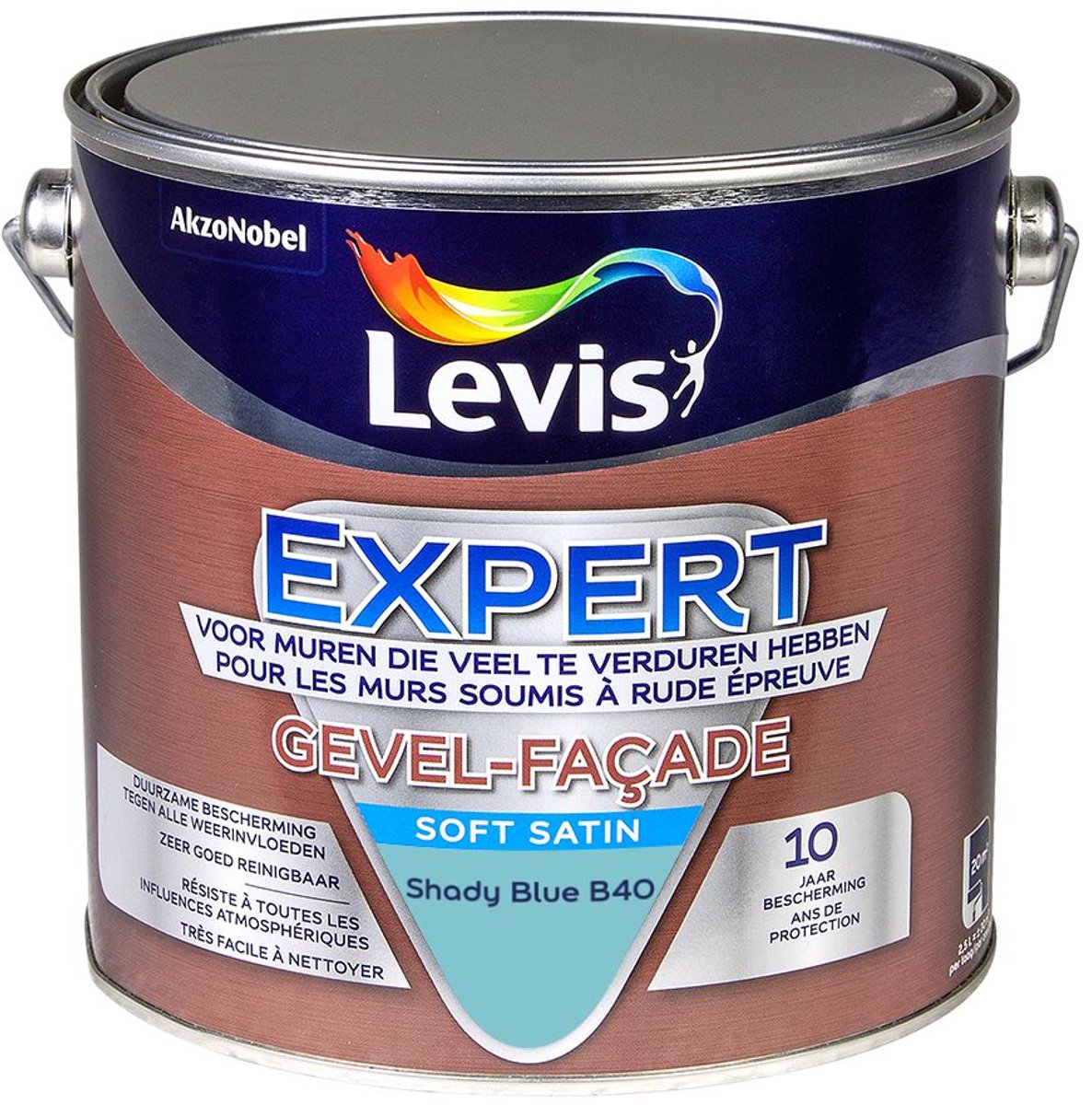 Levis - Expert Gevel Mix - Shady Blue B40 - Mengverf - 2,5 L