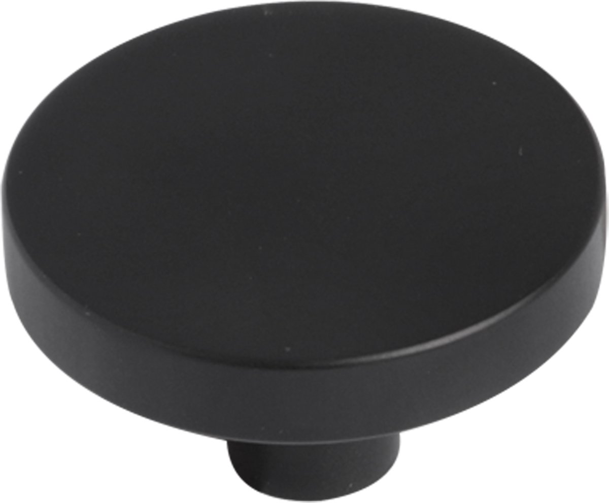 Differnz Amsterdam knop - 40 mm - mat zwart