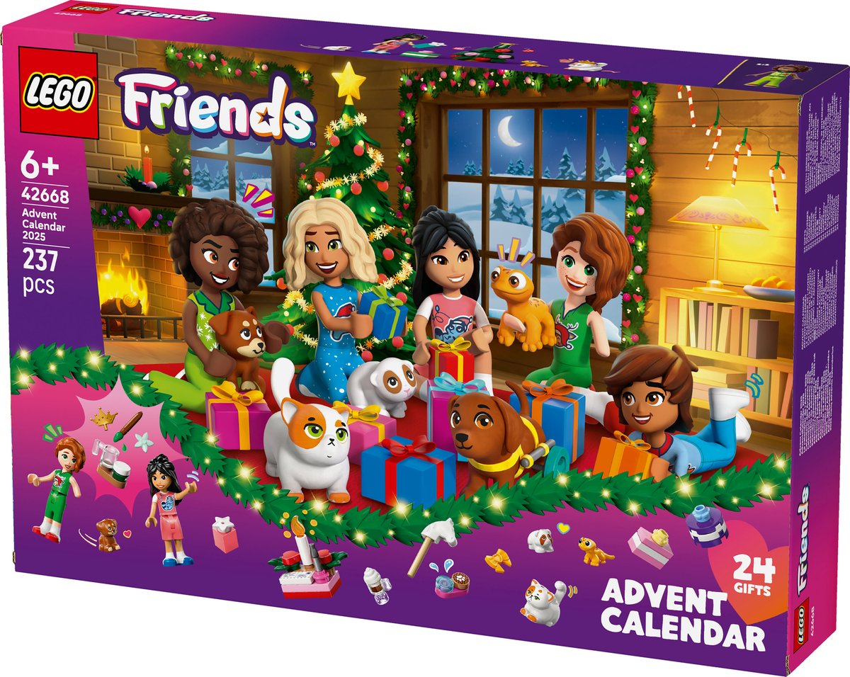 LEGO Friends Adventskalender 2025, Kerstspeelset - 42668 — afbeelding 13