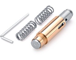 Normcore V4.1 veerbelaste espresso-tamper kernhuls, upgradekit voor V4 koffietamper met veren van 13,6 kg, 11,3 kg en 6,8 kg, stil aanstampen, klikgeluidfeedback