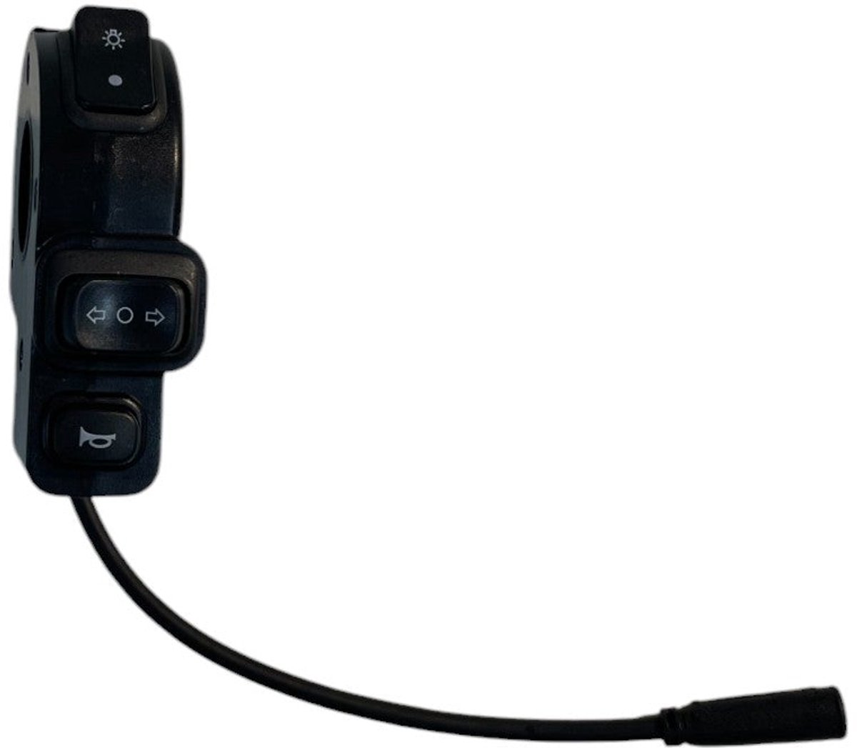 Stuurknopjes Fatbike QmWheel V20 - Links - Schakelaar - Toeter - Verlichting - Knipperlichten
