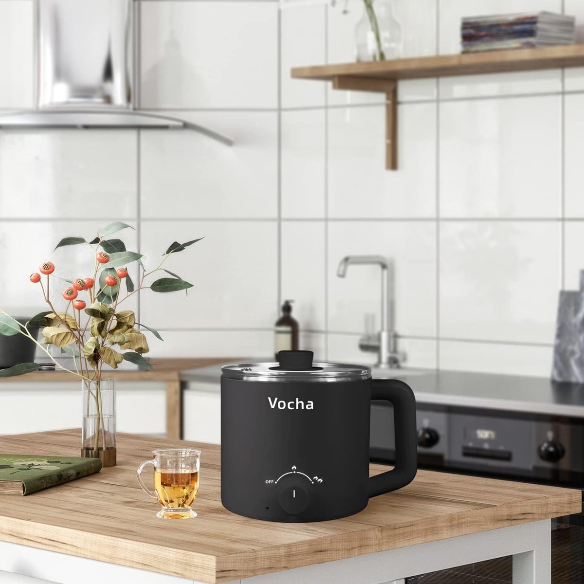 MKSS® Hotpot Electrisch - Kaasfondue - Chinese Fondueset - Fonduepannen - Zwart – foto 5