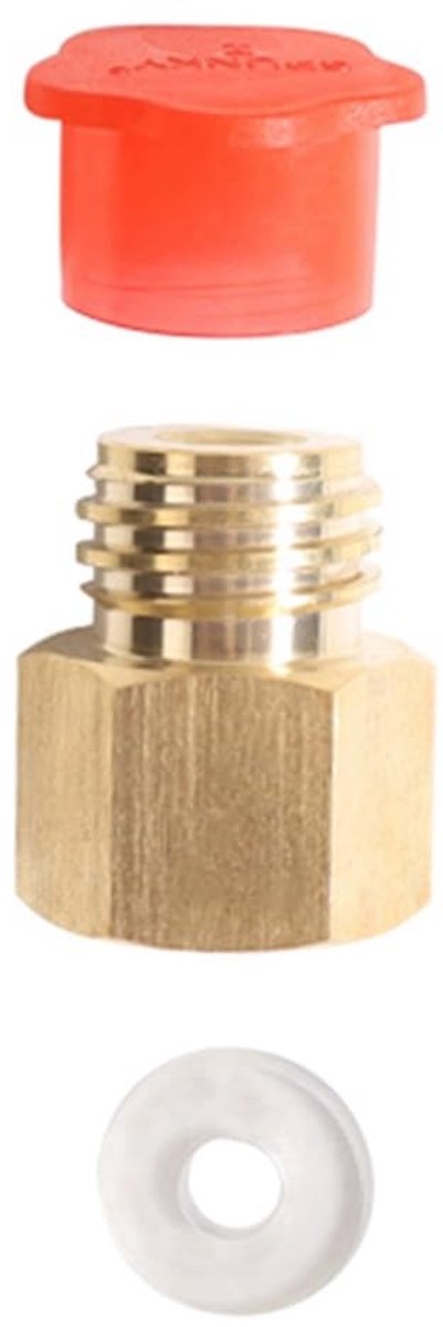Gokelomg 1 stuk cilinderstroomdraad converteert de adapter geschikt voor de Quooker Cube Tank Female Tr21-4 naar Male Tr21-3, goede afdichtingsprestaties