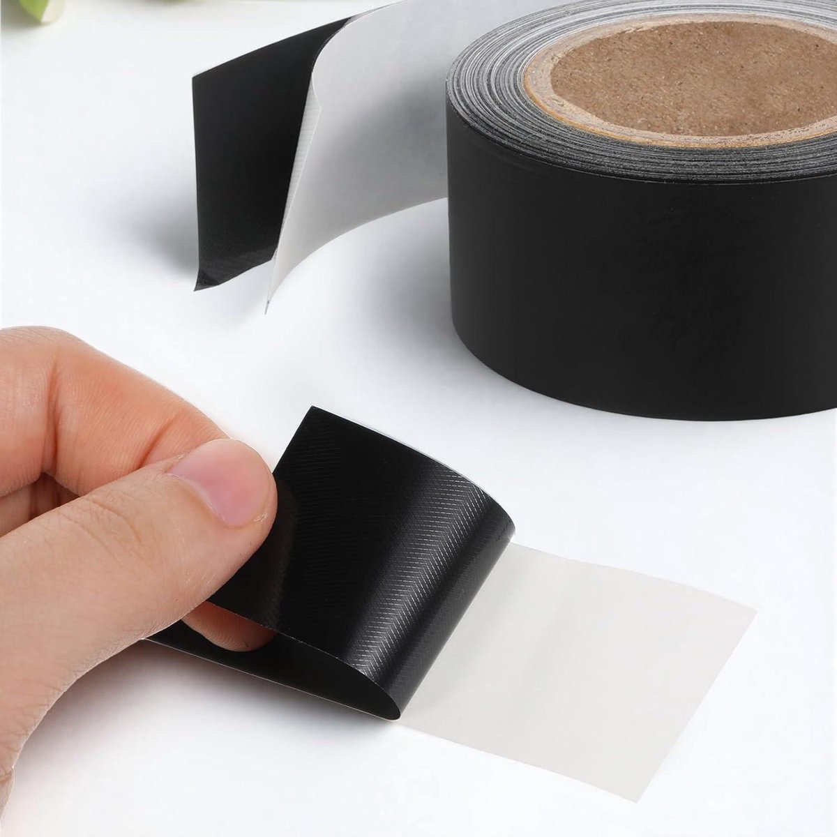 Hobbspring Verduisterende tape, 50 m x 3 cm, zwart, dimband