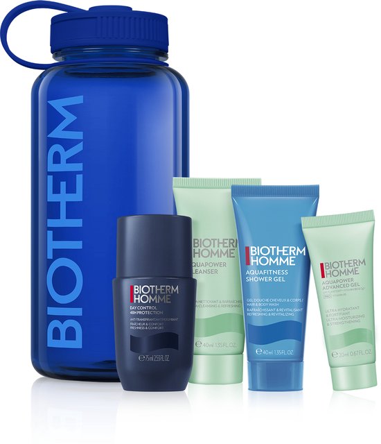 BIO S1 25 POWER DROP SET: Day Control 48h roll on 75ml +Aquapower cleanser 40ml +Aquapower Advanced Gel 20ml +Aquafitness Shower Gel 40ml