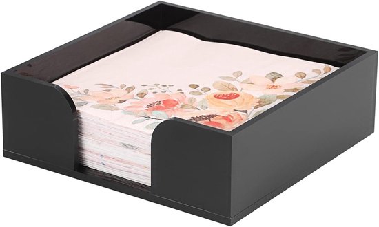 VACVELT 24 stuks bordeauxrode satijnen servetten 50 x 50