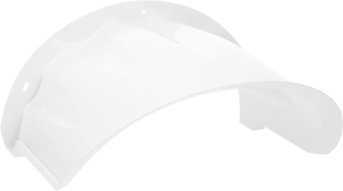 Allecto Plus - Beschermende behuizing voor camera outdoor wit met zon- en regenbescherming