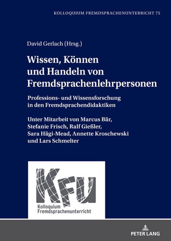 KFU – Kolloquium Fremdsprachenunterricht 75 - Wissen, Koen ... - cover