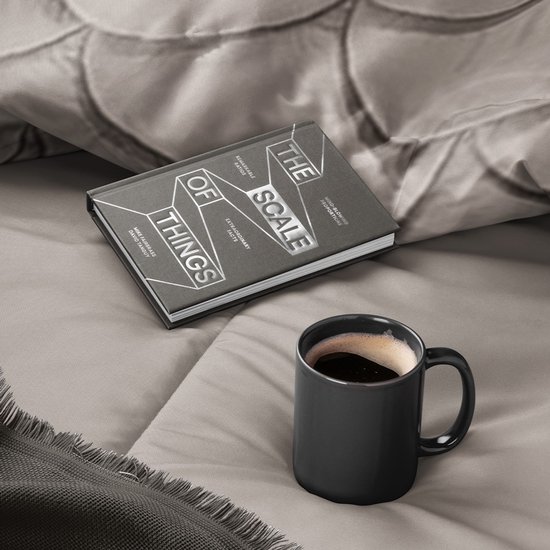 Mat Satijn Dekbed Taupe 200x200 - Tweepersoonsdekbed - Dekbed Zonder Overtrek - Mat Satijn Dekbed - Wasbaar Hoesloos Dekbed - 30 dagen proefslapen - Bedrukt dekbed - Dekbed met vaste overtrek - All year winterdekbed & zomerdekbed van Sleep Comfy — afbeelding 2