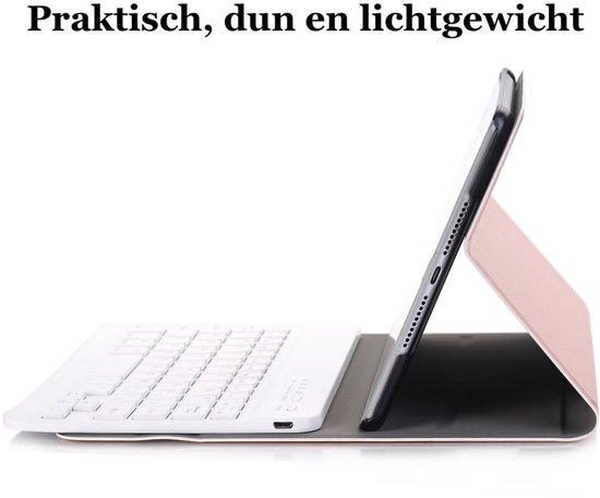 Étui clavier pour Xiaomi Mi Pad 7/7 Pro (11,2 pouces - 2025 - 7e génération) - Étui clavier or rose