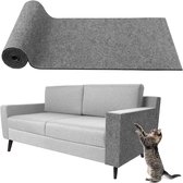 Tapis griffoir autocollant pour chat - 200 cm x 40 cm, tapis griffoir DIY pour chats, arbres, mur pour chat, meubles, arbres à chat et protection de canapé