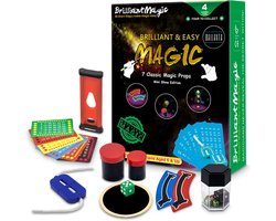 Bailanta® Goocheldoos – Goochelset – Inclusief Nederlandse Handleiding – 7 Verschillende Goocheltrucs – Magic Set – Goocheldoos voor Kinderen en Volwassenen – Magic Tricks Set – Goochelen