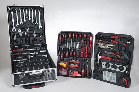 Sundpey Boîte à Outils Complète 148 Pièces - Kit D'outils Complet - Malette à Outils Idéal pour