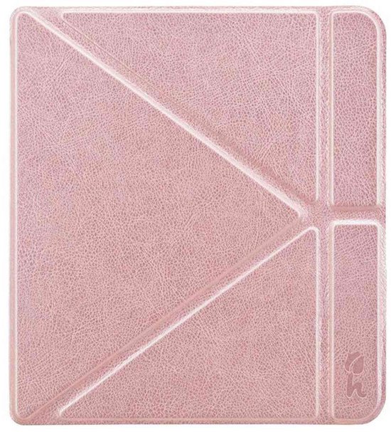 Hoesjes Boetiek - Origami Sleepcover voor Kobo Forma -  Roze Goud