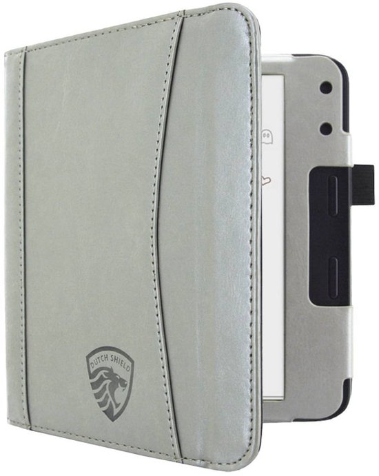 Étui adapté pour Kobo Libra Color Sleepcover Luxe Cover Grijs