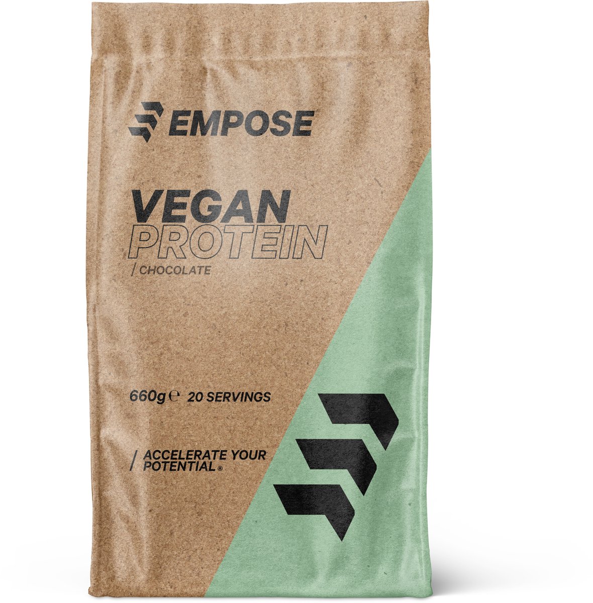 Goedkoopste Empose Nutrition Vegan Protein - Plantaardig - Proteïne Shake - Vegan Protein Poeder - Chocolate - 660 gram