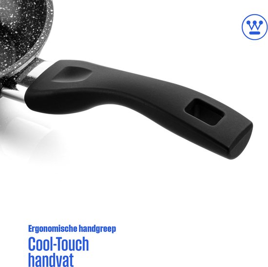Westinghouse Wokpan Marble 30 cm Wood kopen? | Cookinglife