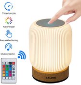 BALORS® Nachtlampje - Nachtlampje kinderen, volwassenen & baby - tafellamp - Nachtlampje met afstandsbediening - Bedlamp - Nachtlampje stopcontact - dimbaar - touch control - Bureaulamp - Leeslampje - Tafellamp slaapkamer - Nachtlampjes