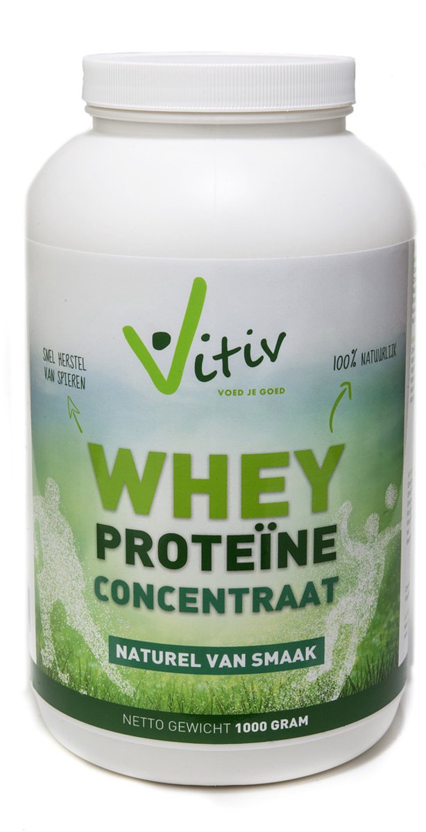 Vitiv Whey proteine concentrate 80% 1 Kilogram