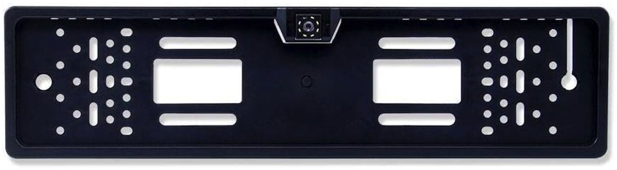 Achteruitrijcamera in kentekenplaathouder | 8 LED