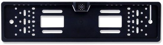 Davilon kentekenplaathouder met achteruitrijcamera | 8 LED nachtzicht | 170 graden kijkhoek | RCA aansluiting | Voor auto, bus en camper