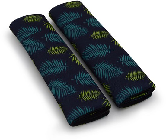 Foto: Gordelbeschermer kind jungle bladeren 2 stuks kasey products