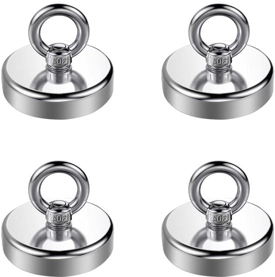 Wukong 32 mm sterke neodymium oogmagneet, 6 stuks trekkracht 38 kg