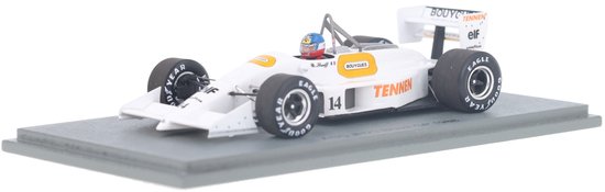 Miniature F1 Spark 1/43 - AGS JH23 Philippe Streiff #14 - GP Brésil 1988 - Neuve