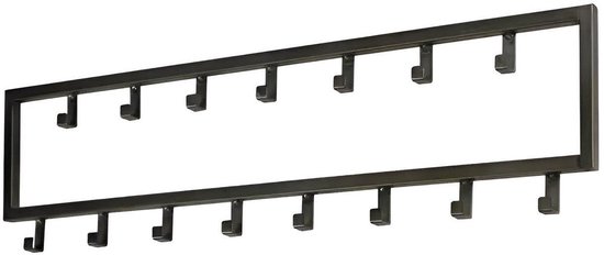 MDesign Kledingstang Voor Aan De Muur, Voor Bijkeuken, Badkamer Of Slaapkamer Praktische Metalen Wandgarderobe Voor Kleding Uit De Reiniging Aan De Muur Gemonteerde Kledinghouder Voor Kleerhangers Wit