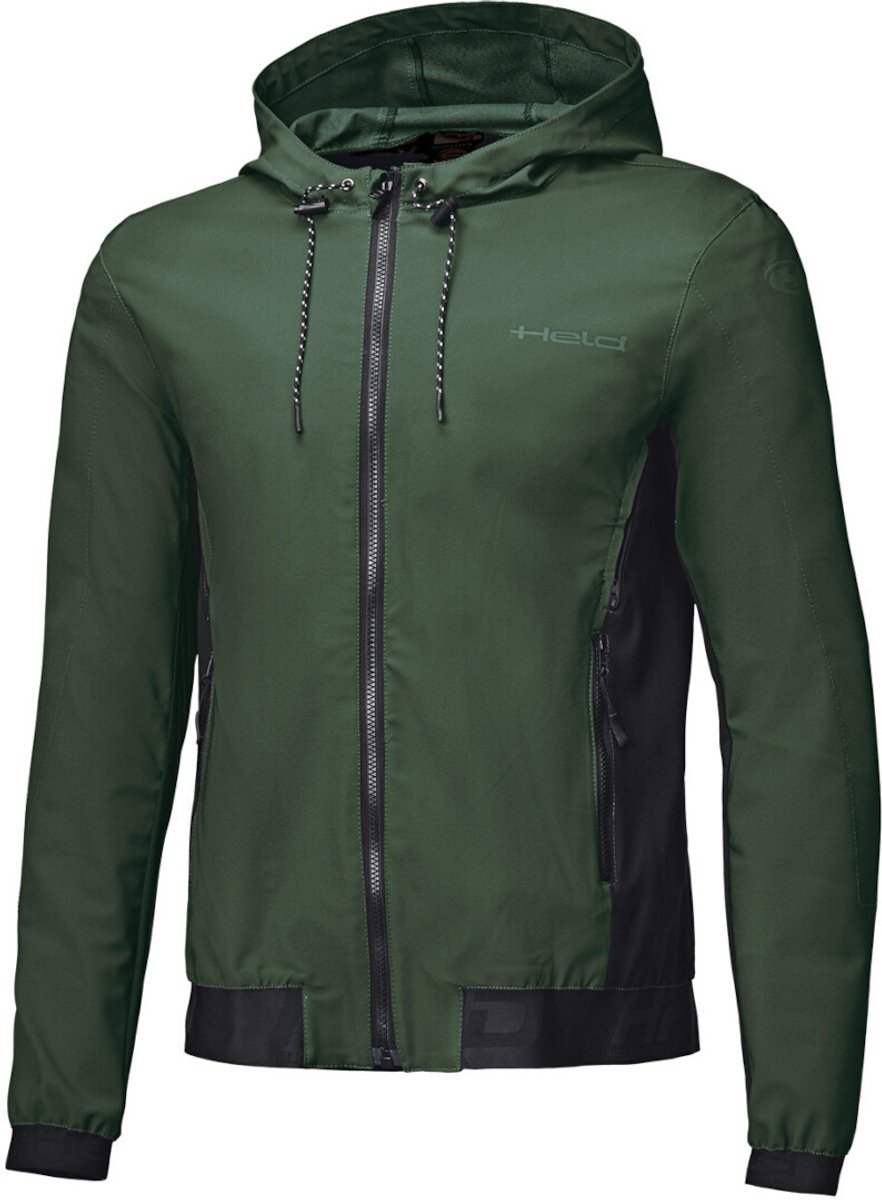 Held Dragger Adventure Legergroen Textiele Motorjas - Jas