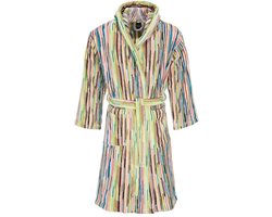 Linolux Velours Luca Unisex velours badjas - Multi - M