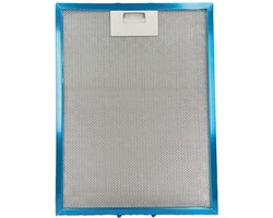 Multaparts® metalen vetfilter voor afzuigkap 327 x 247 x 8 mm | Alternatief voor AEG / Electrolux 50293009002 | Geschikt voor Alno, Aran, Lube, Sunline, Tecnolam, Turbo, Turboair, Zanussi