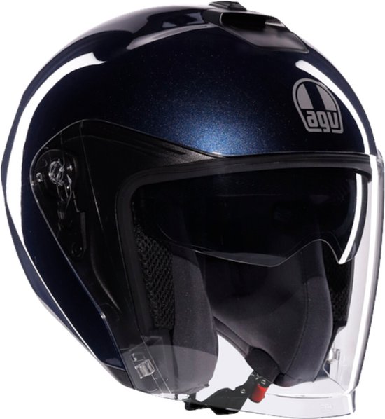 AGV Irides Mono Blauw Jethelm - Maat M - Helm