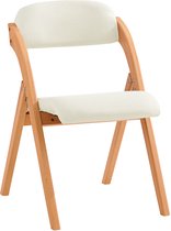 COSTWAY Set van 2 klapstoelen, rotan, keukenstoel met 360 graden draaibare rugleuning, eetkamerstoelen, inklapbaar, klapstoel van bamboe, tot 150 kg, eetstoelen voor eetkamer, tuin, boho-stijl