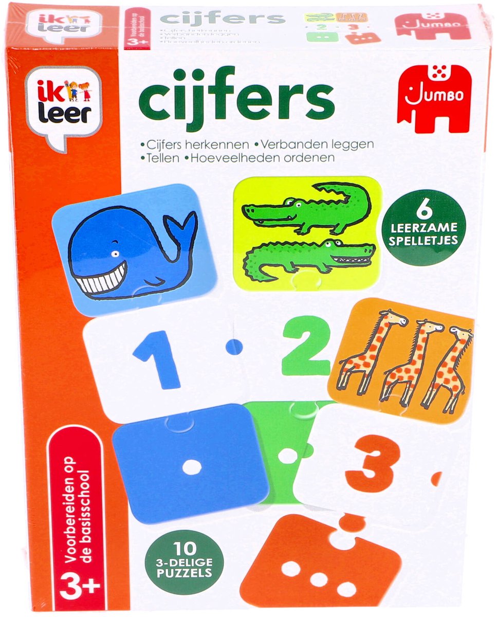 Jumbo - Ik Leer - Cijfers - Educatief spel - Vanaf 3 jaar