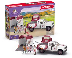 foto van schleich HORSE CLUB - Mobiele dierenarts met aanhanger - 42704