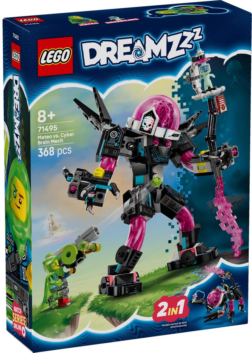 LEGO 71495 Dreamzzz Mateo Vs. Cyberbreinmecha