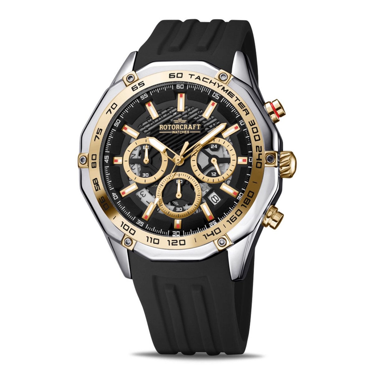 Rotorcraft - Heren Horloge Warrior Chrono - Multi