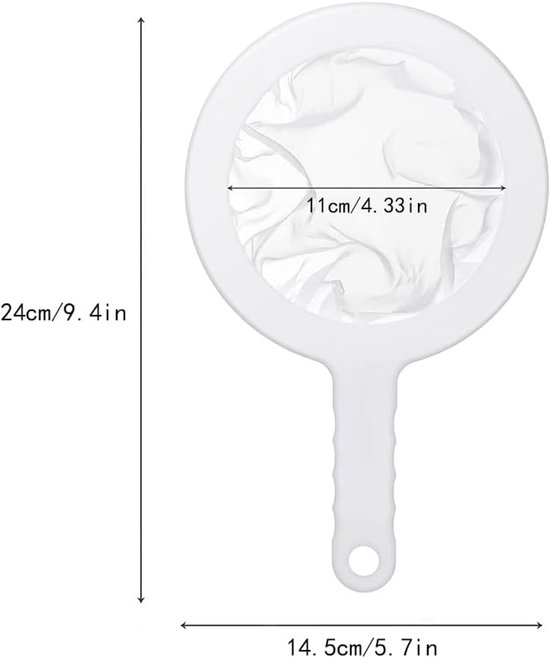 3 PièCes Entonnoir Filtre Tamis De Filtre Alimentaire Filtre à Tamis Fin Filtre à Alimentaire