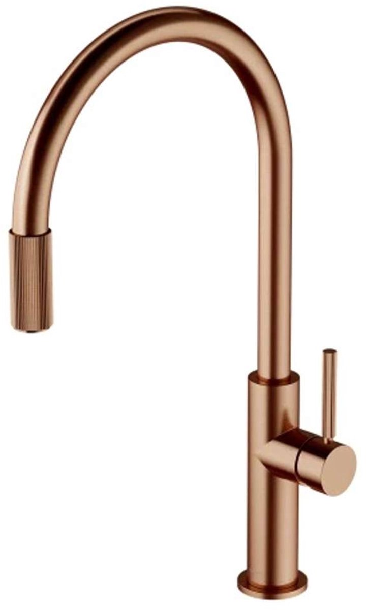 OMNIRES Switch - Keukenkraan met filterfunctie, geborsteld koper SW9057CPB