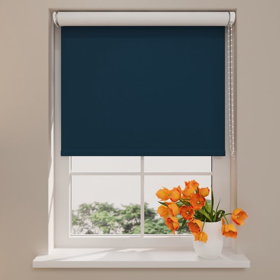 Store enrouleur Easy Blackout Blue 200 x 190 cm