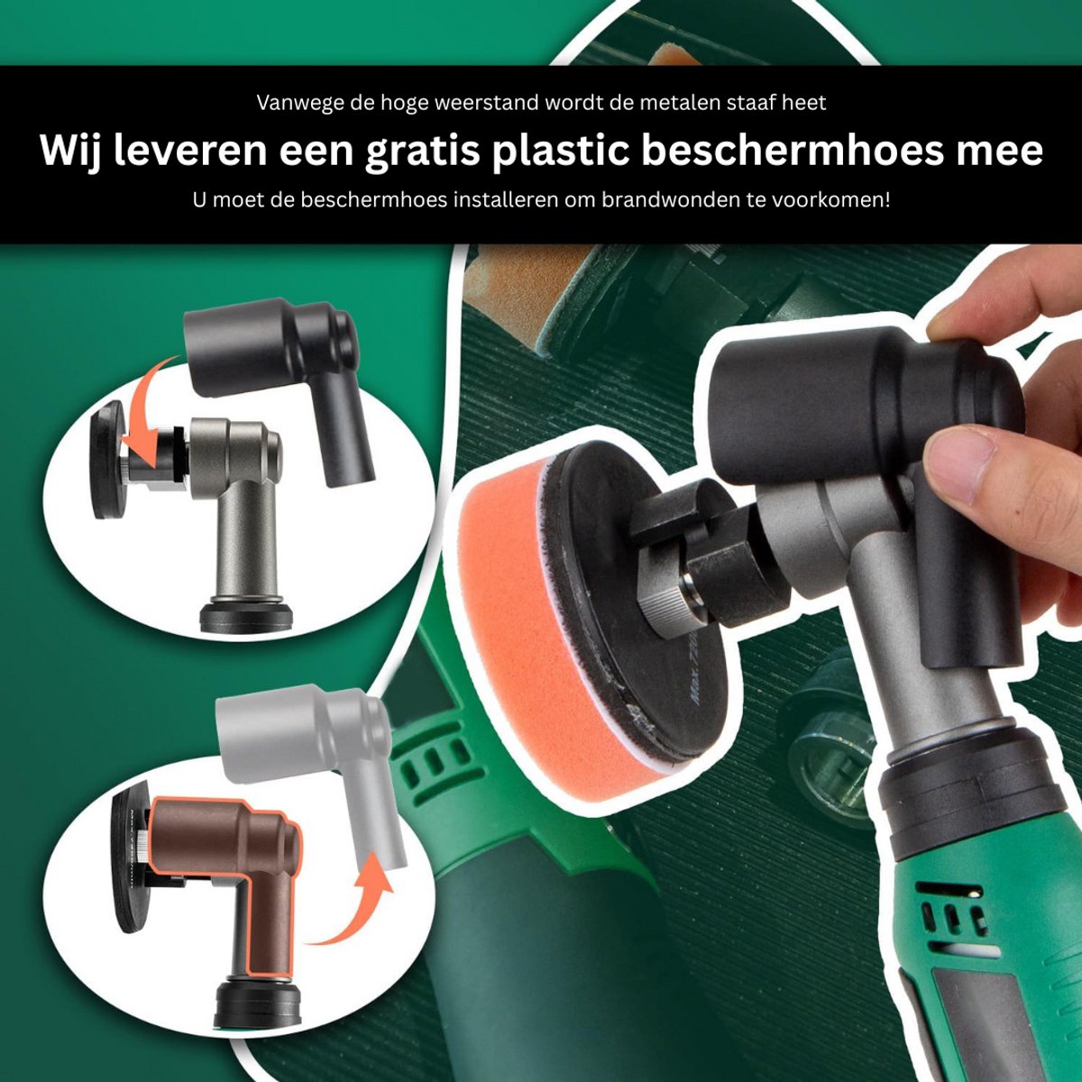 Poetsmachine Auto - Polijstmachine - Schuurmachine – foto 4