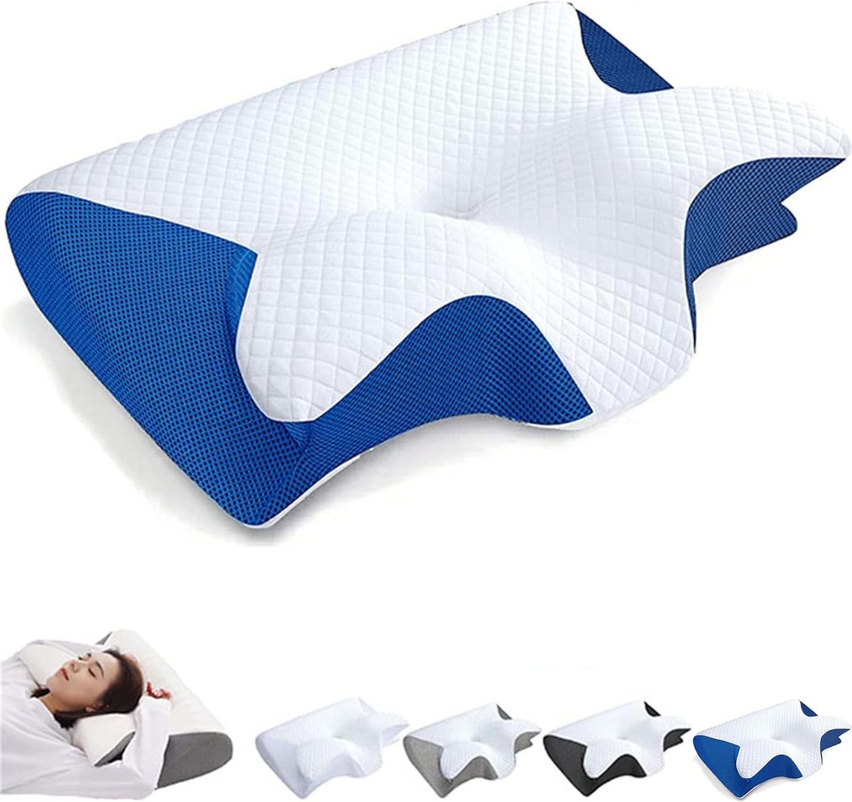 TopEsct Seitenschläferkissen Memory Foam Kissen für Nacken und